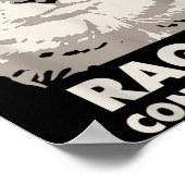 Rage is het consumeren van me Angry Cat Meme sarca Poster (Hoek)