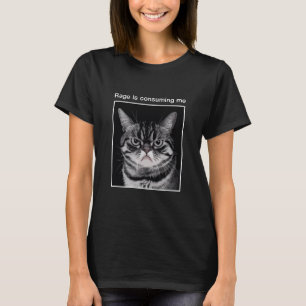 Rage is het consumeren van me grappige Angry Cat L T-shirt