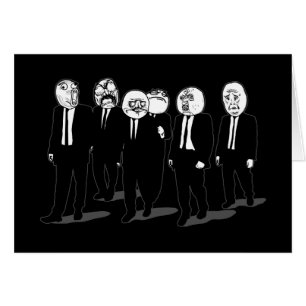 rage komische meme loopt door