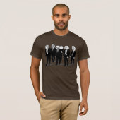 rage komische meme loopt door t-shirt (Voorkant volledig)