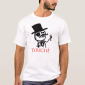 RAGE meme touche face T-shirt (Voorkant)
