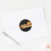 Rage-n-Sunshine Ronde Sticker (Envelop)