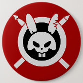 Rage Rabbit Brand Logo Button (Voorkant)