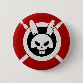Rage Rabbit Logo Ronde Button 5,7 Cm