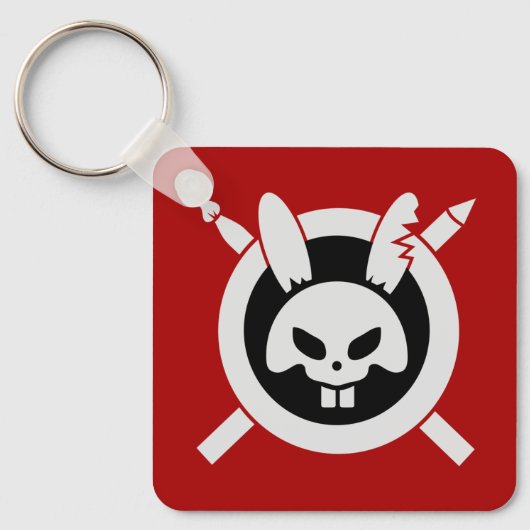 Rage Rabbit Logo Sleutelhanger (Voorkant)