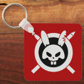 Rage Rabbit Logo Sleutelhanger (Voorkant)