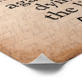 Rage Rage — Dylan Thomas quote — art print (Hoek)