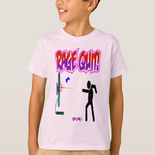Rage stopt! t-shirt (Voorkant)