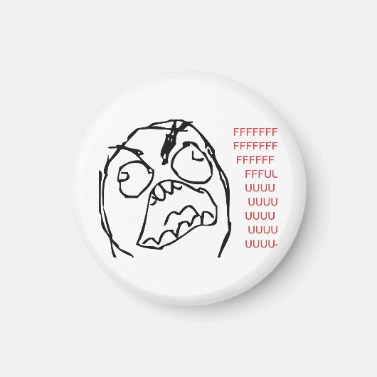 Rage Troll Magneet (Voorkant)