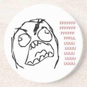 Rage Troll Zandsteen Onderzetter