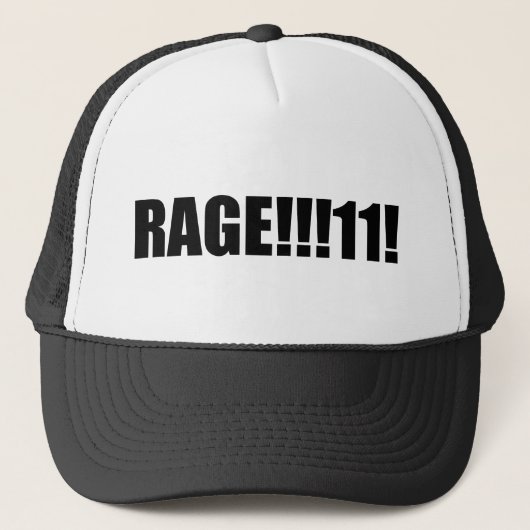 RAGE!!!!! TRUCKER PET (Voorkant)