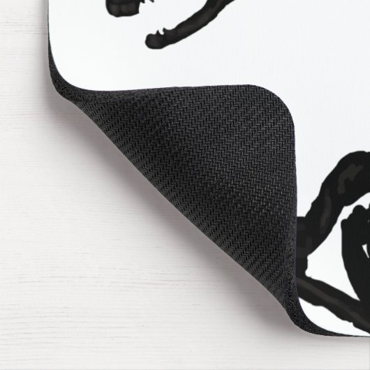 Rage - Unicorn Skeleton Muismat (Hoek)