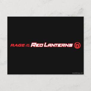 Rage van de Rode Lantaarns Briefkaart