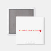 Rage van de Rode Lantaarns Magneet (Voorkant / Achterkant)