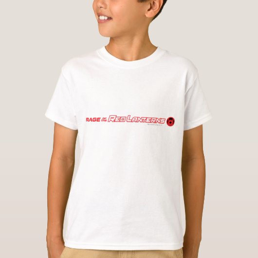 Rage van de Rode Lantaarns T-shirt (Voorkant)