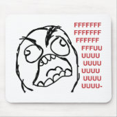 Rage vent fuuu fuuuu muismat (Voorkant)