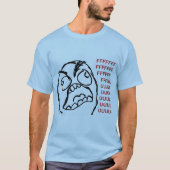Rage vent fuuu fuuuu t-shirt (Voorkant)