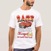 Rage West loop Speedway Chicago Racing T-shirt (Voorkant)