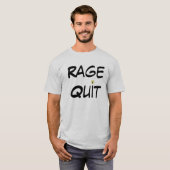Ragebeëindiging (klassiek) t-shirt (Voorkant volledig)