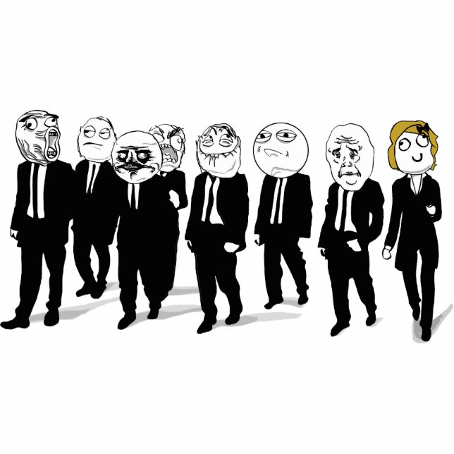 Ragegatstandaard Staand Fotobeeldje (Voorkant)