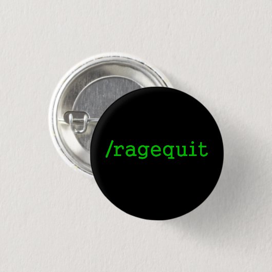 Ragegestopt Gamer Ronde Button 3,2 Cm (Voorkant /achterkant)