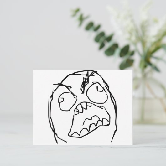 rageman briefkaart (Staand voorkant)