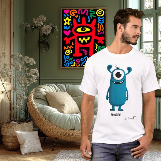 Rager Monster | Origineel ontwerp voor Party Spiri T-shirt