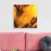 Ragfijne wolken - Goud Canvas Afdruk (Insitu (Woonkamer))