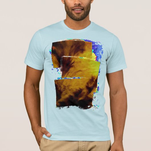 Ragfijne wolken - Goud T-shirt (Voorkant)