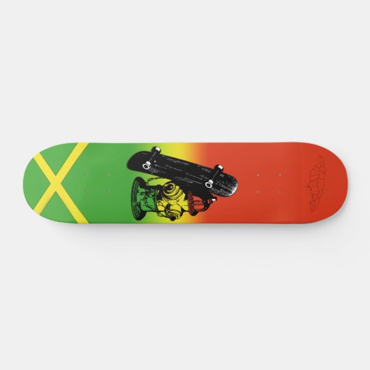 Raggae Persoonlijk Skateboard (Horizontaal)