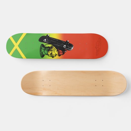 Raggae Persoonlijk Skateboard (Horizontaal)