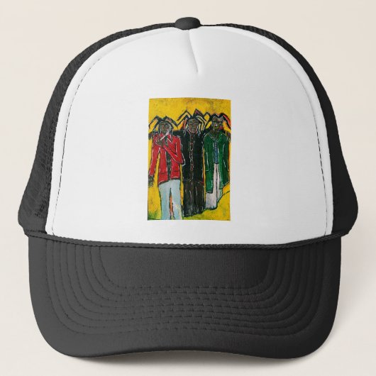 RAGGAMUFFIN RUDEBOYS TRUCKER PET (Voorkant)