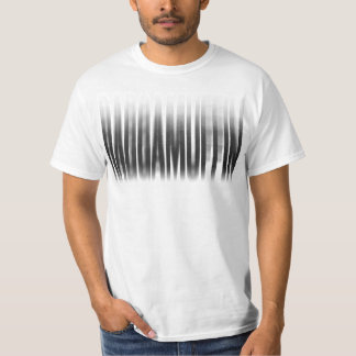 Raggamuffin Wazig Effect Typografie Reggae T-shirt