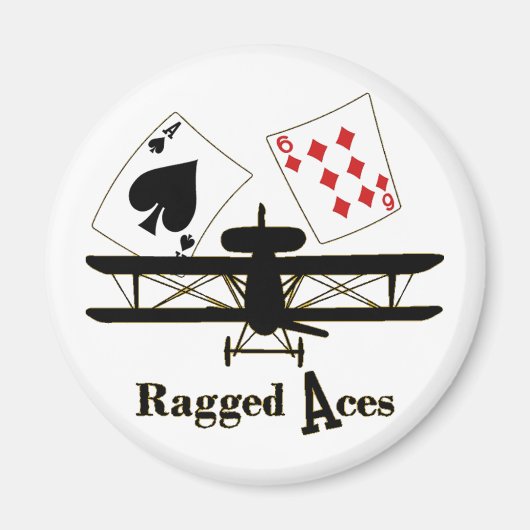 Ragged Aces Ace Magnet (Voorkant)