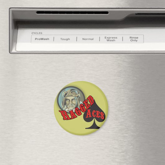 Ragged Aces Magnet (Insitu (Vaatwasser))