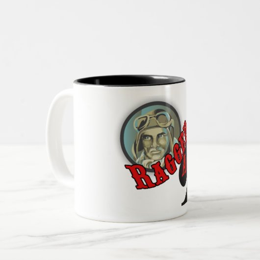 Ragged Aces Mok (Voorkant links)