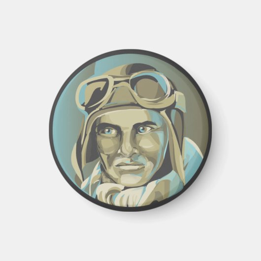 Ragged Aces Pilot Magnet (Voorkant)