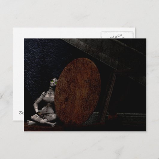 Ragged and Abandoned Briefkaart (Voorkant / Achterkant)