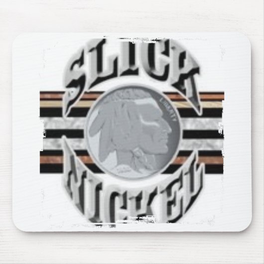 Ragged Border Mousepad Muismat (Voorkant)