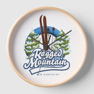 Ragged Mountain New Hampshire ski logo