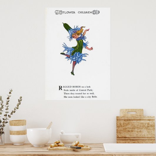 Ragged Robin Poster (Keuken)