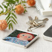 Raggedie Ann Doll 1 Sleutelhanger (Zijkant)