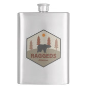 Raggeds Wilderness Colorado Beer Flacon (Voorkant)