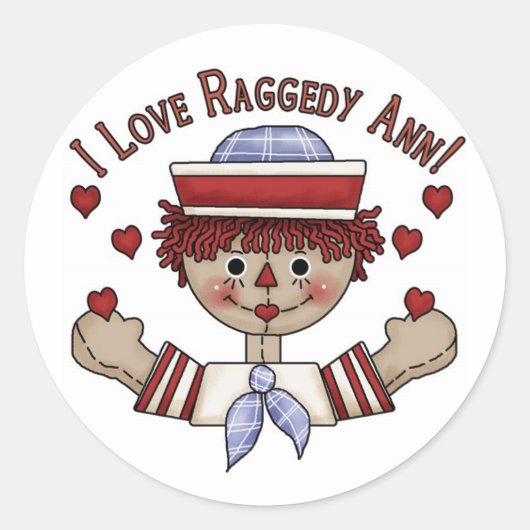 Raggedy Andy stickers (Voorkant)