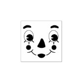 Raggedy Ann Doll Face Rubberstempel (Afrduk)