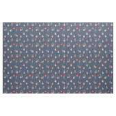 Raggedy Ann en Andy op Blue Denim Stof (Fat Quarter)