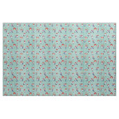 Raggedy Ann en Andy op Green Gingham Stof (Fat Quarter)