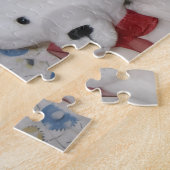 Raggedy Ann-pop en ijsbeer #2 legpuzzel (Zijkant)