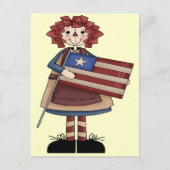 Raggedy Juli Briefkaart (Voorkant)