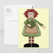 Raggedy March Briefkaart (Voorkant / Achterkant)